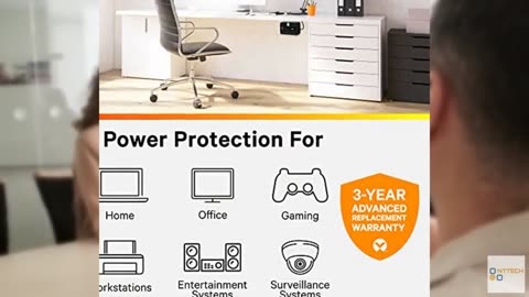 Vertiv Liebert PST5 UPS - 850VA/500W 120V Standby Power, 8 Outlets, Battery Back