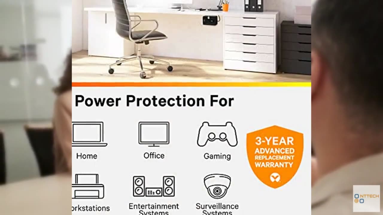 Vertiv Liebert PST5 UPS - 850VA/500W 120V Standby Power, 8 Outlets, Battery Back