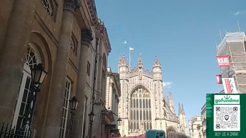 Jazz Nano Street Edition: Busking in Bath, England: 2025 Tour in UK