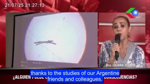 What Vaccines Contain Is Shown on Bolivian Television.