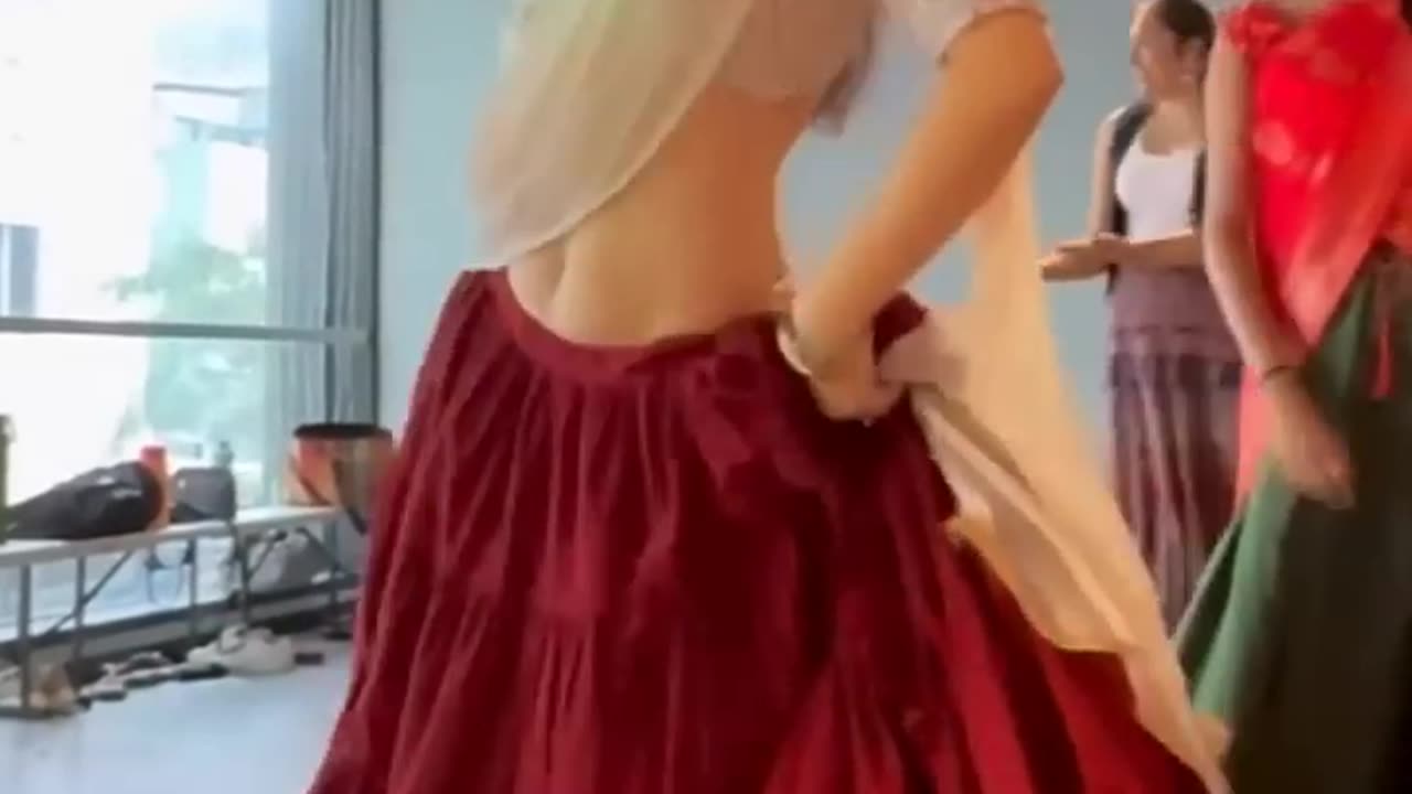 So sweet girl and beautiful dance