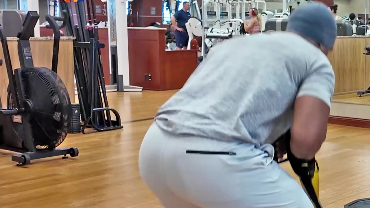 Backward Jump Tank Sled Pull