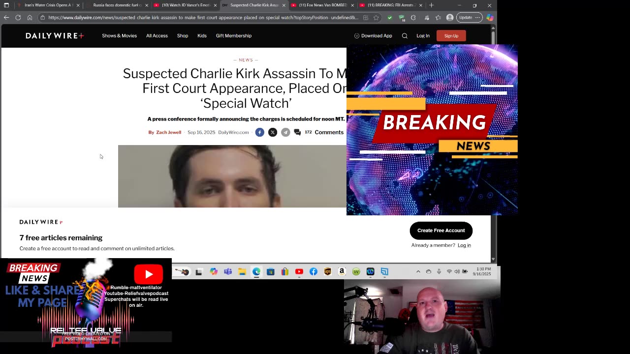 updates on shooter and fox van bombed?