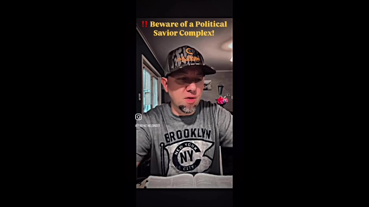 ‼️BEWARE of the Political Savior Complex!