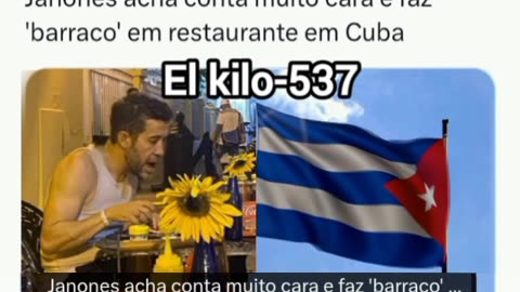 janones dá peti em Cuba