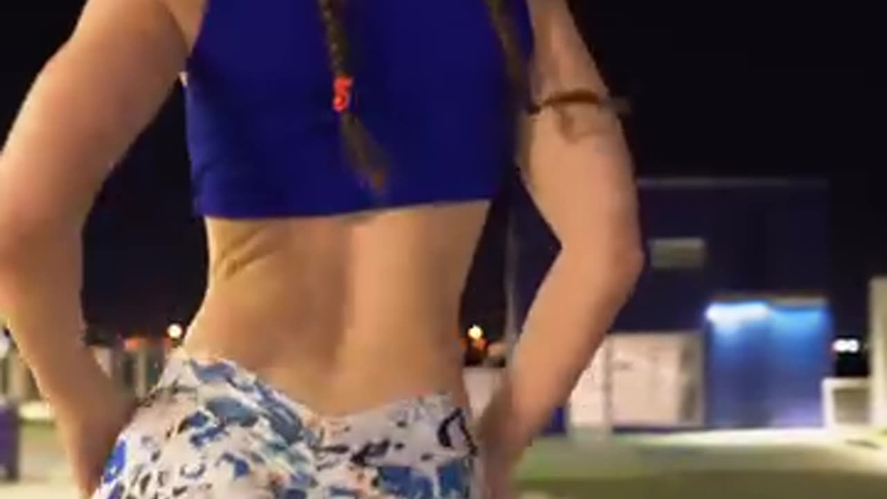 Beautiful Girl Attitude Walking Style