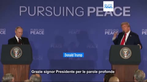 NOTIZIE DAL MONDO Trump-Putin,nessun accordo per una tregua in Ucraina ma fatti 'grandi progressi' in Alaska.Nell'atteso vertice di Anchorage di venerdì, i due presidenti hanno scambiato sorrisi e pacche sulle spalle
