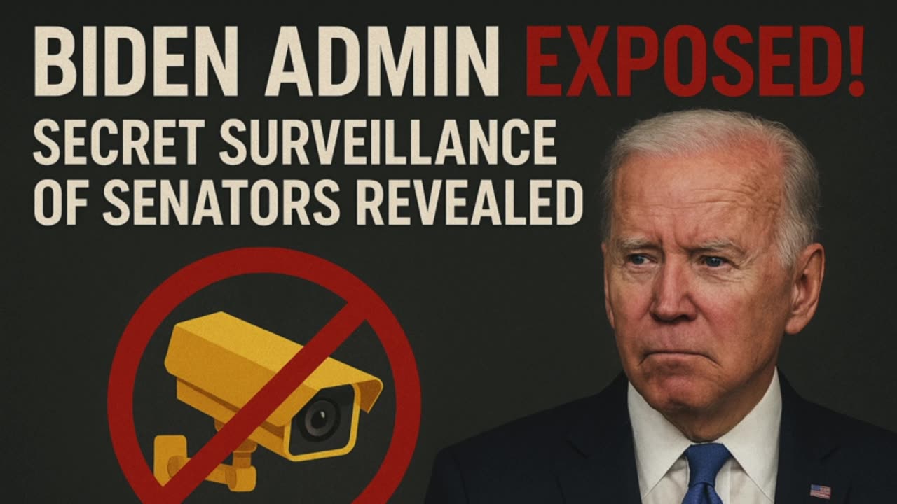 Biden Admin EXPOSED! Secret Surveillance of Senators Revealed