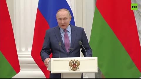President Putin describes unscupulous anti-RUS sanctions motives