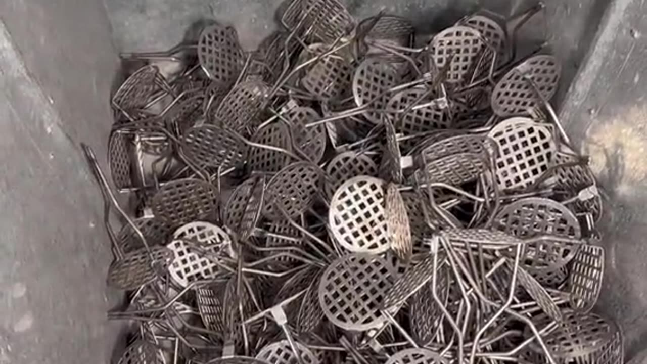 How to make stainless steel mash cookware utensils