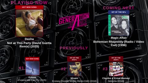 Generation Dance Radio - EDM, Dance, Eurodance, Trance, House, Hands up