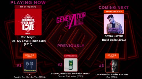 Generation Dance Radio - EDM, Dance, Eurodance, Trance, House, Hands up