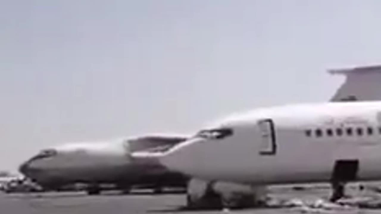 What's Left of Khartoum Airport Is A SHOCKING Scene of DESTRUCTION