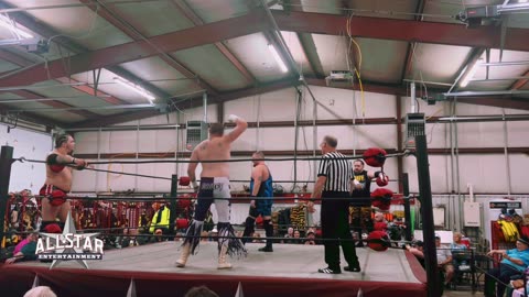 All-Star Entertainment:(Tag Team Championship)(C)The Statement vs Anthony Cooley & Yela Man