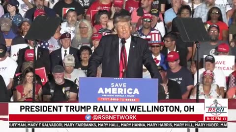 JUNE 26 2021 President Donald Trump Rally LIVE in Wellington, OH