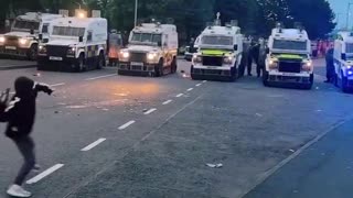 Portadown Petrol bombs have been thrown at PSNI in the 4th night of rioting
