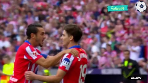 The 10 BEST GOALS of ATLÉTICO DE MADRID!