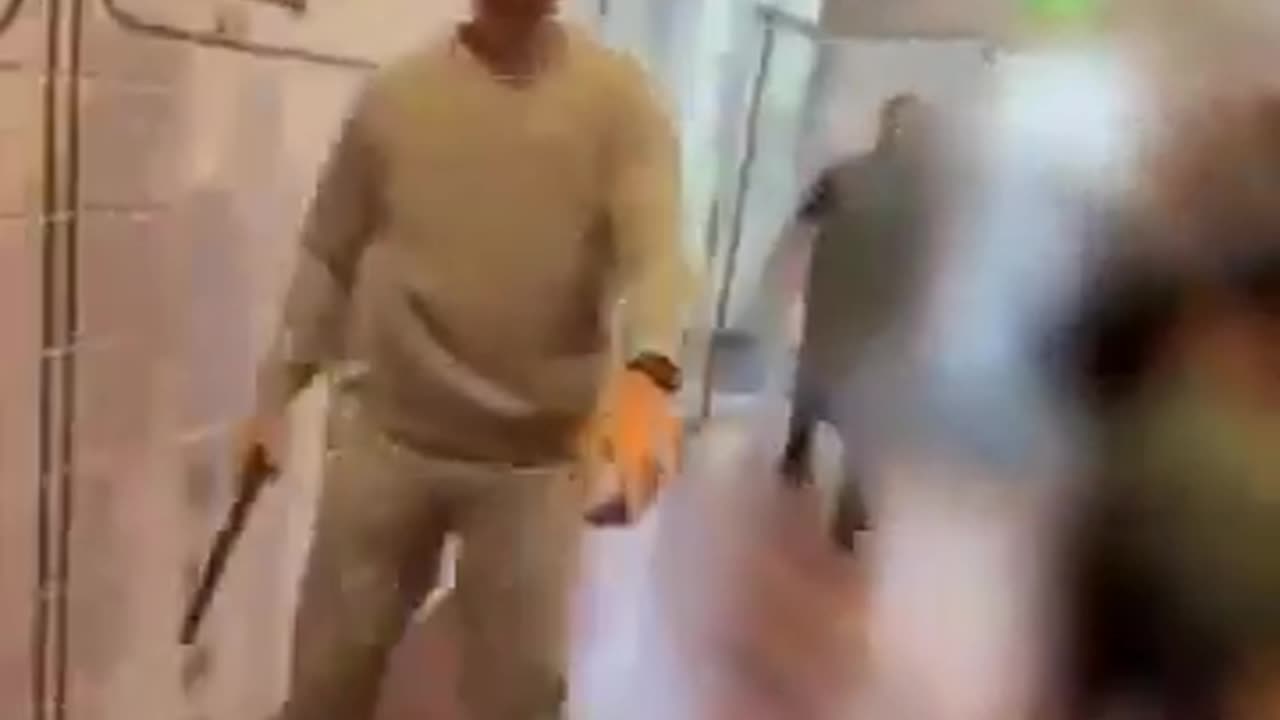 Undercover cops beating up students