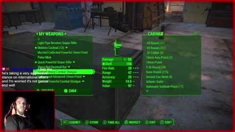 Fallout 4 Stream 9: Somber stream, RIP Charlie Kirk