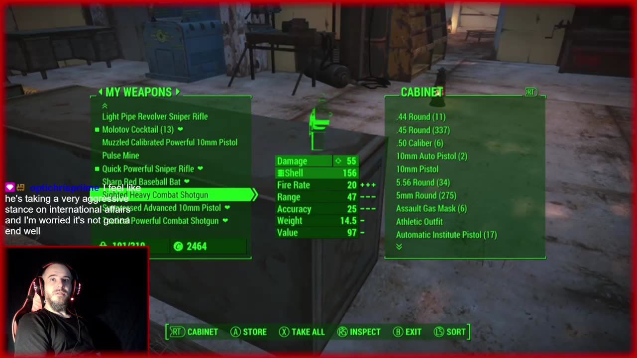 Fallout 4 Stream 9: Somber stream, RIP Charlie Kirk