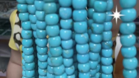 20250726-7 Free-form Natural Turquoise Sterling Treatment Strand Ripple Casual Rhythm