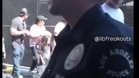 Viral: Black man assaulting another man and the LAPD refusing to arrest him