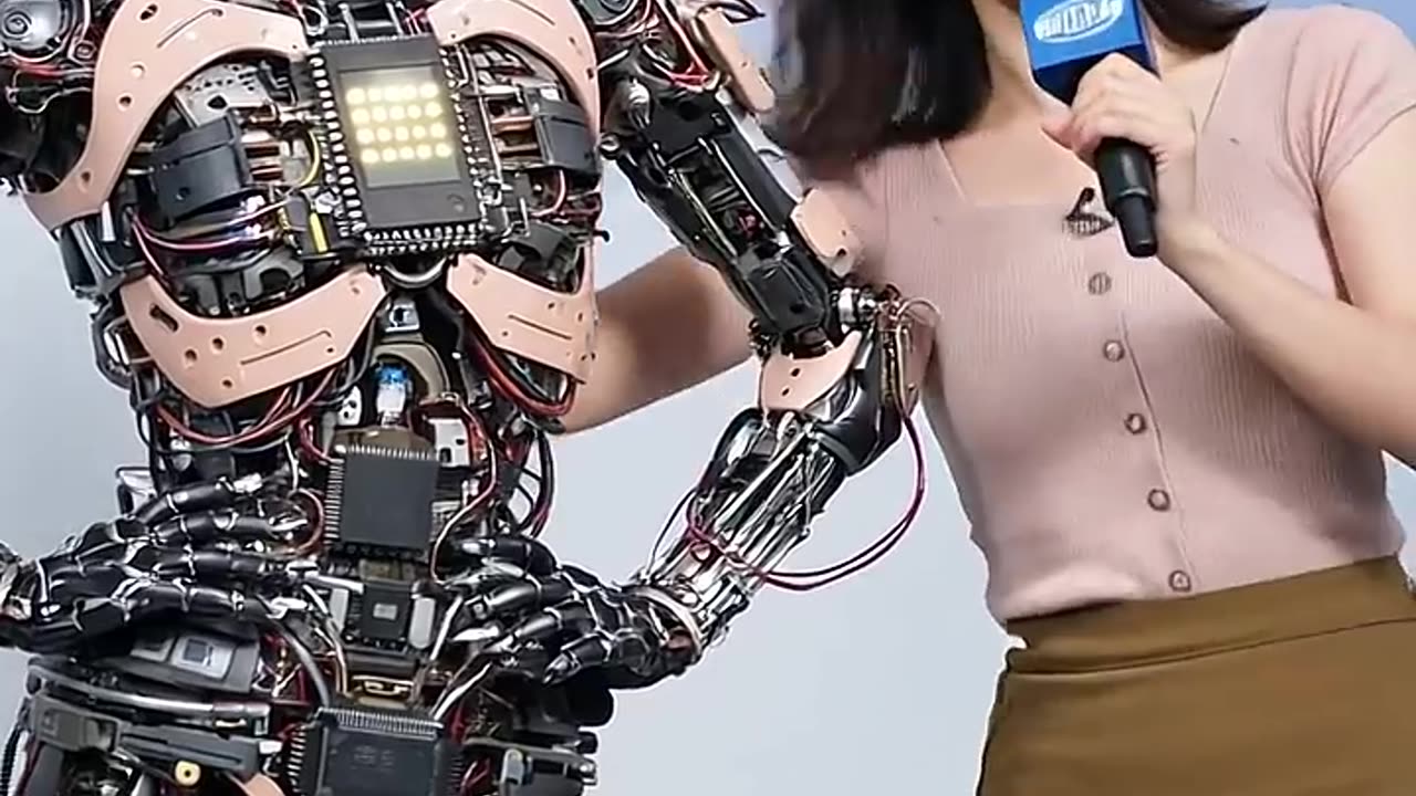 AI's conquest dance #aiart #robot #short