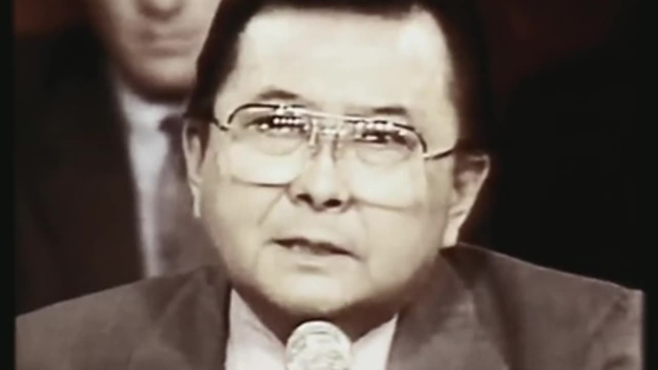 Senator Daniel Inouye in 1987 Warns Us