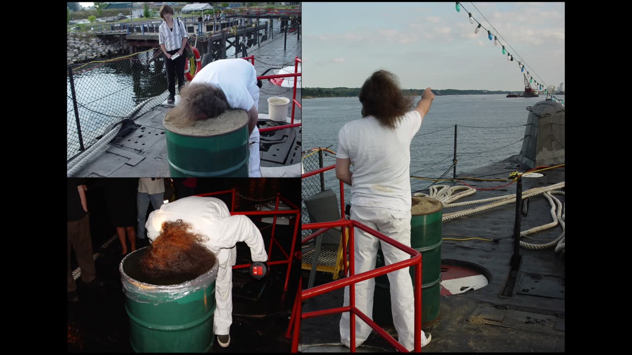 Milan Kohout, "I Can See Oil/Sand Under the Sand/Water".2003