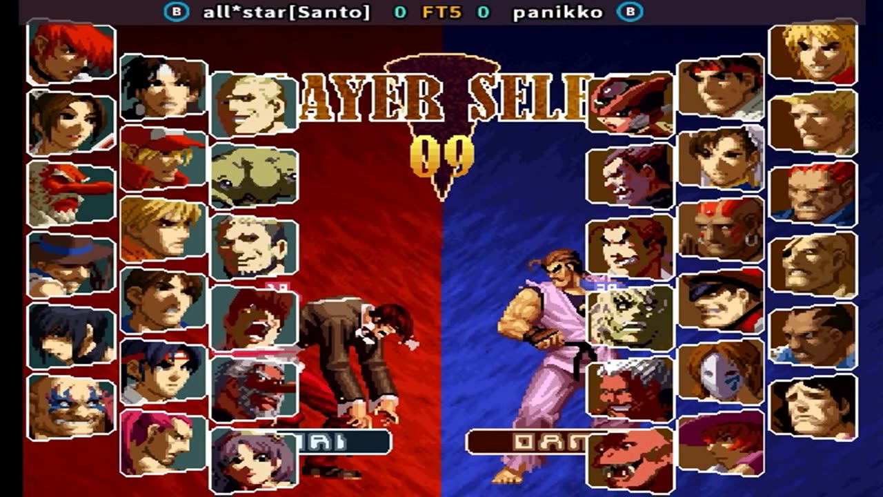 all*star[Santo] vs panikko