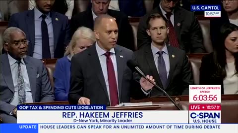 Hakeem Jeffries says that a "deportation machine will be unleashed If Big, Beautiful Bill passes