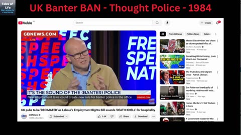 UK Banter BAN - Thought Police - 1984