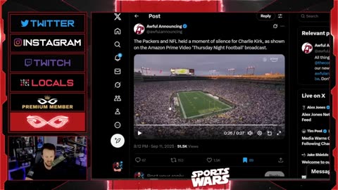 NFL addressed Charlie Kirk's Death