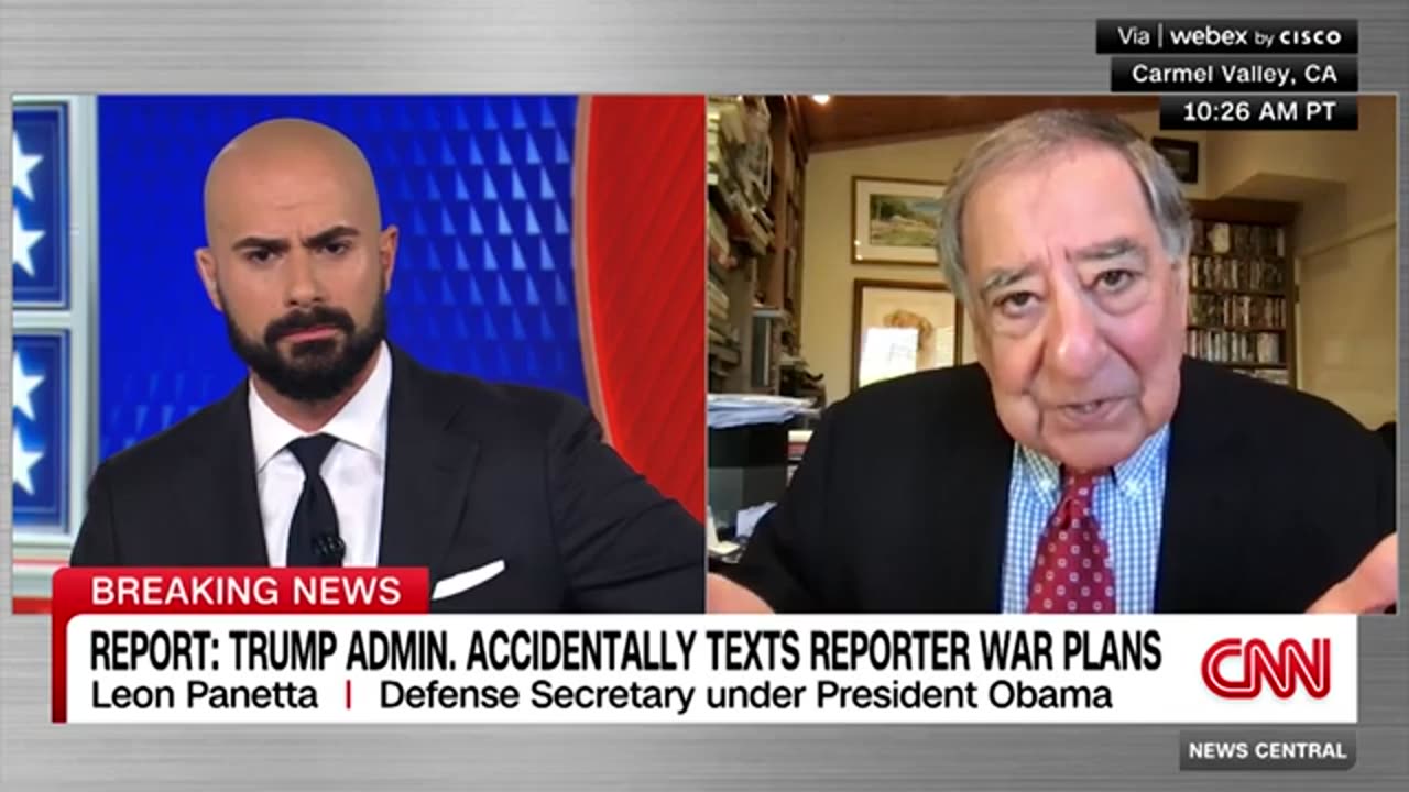TrXmp admin officials accidentally texted journalist war plans.