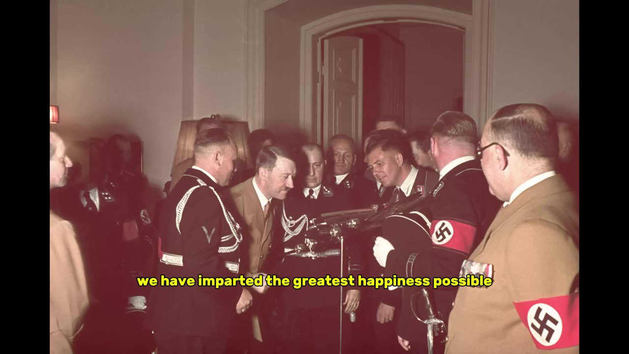 Hitler Speaks On Palestine.