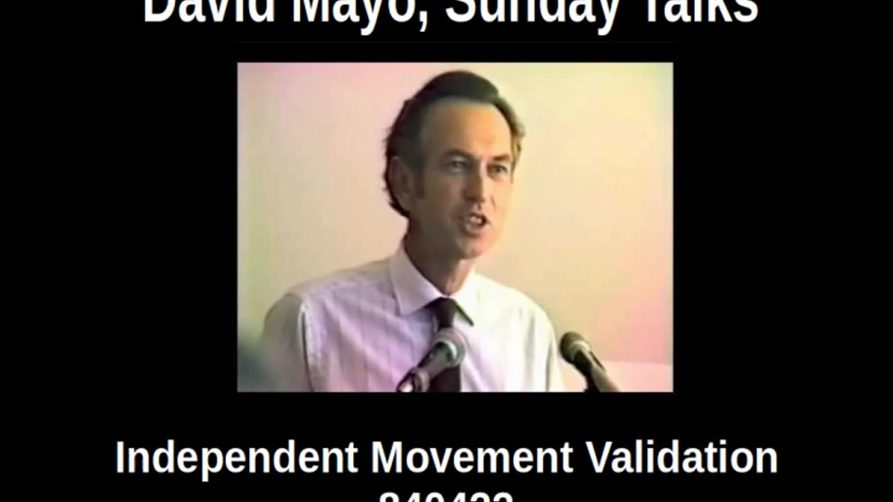 David Mayo, Independent Movement Validation