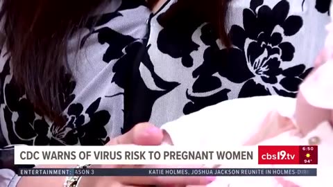 CDC warns of virus risk to pregnant women