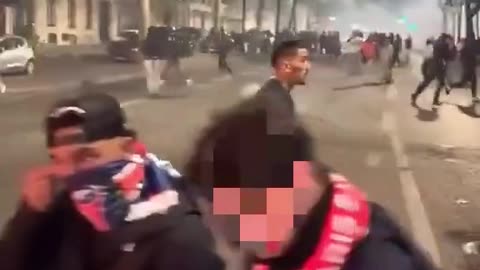 migrantes musulmanes destruyendo a francia
