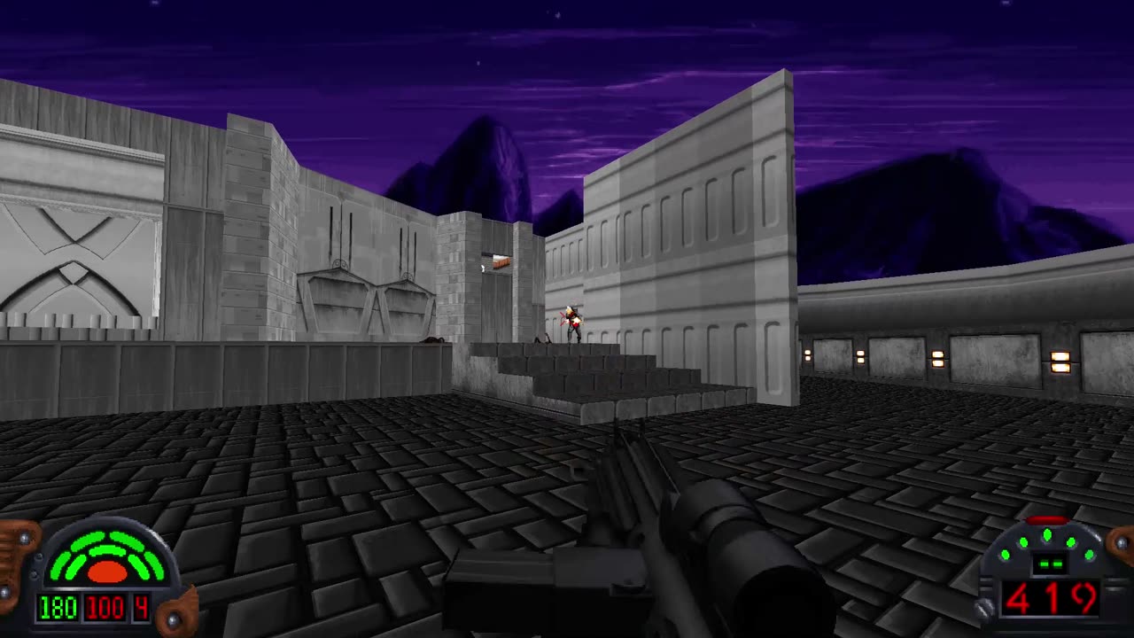 Star Wars Dark Forces Remastered Mission 2 Gameplay (All Secrets)