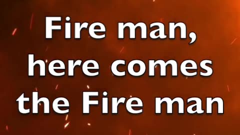 Fire Man Clip