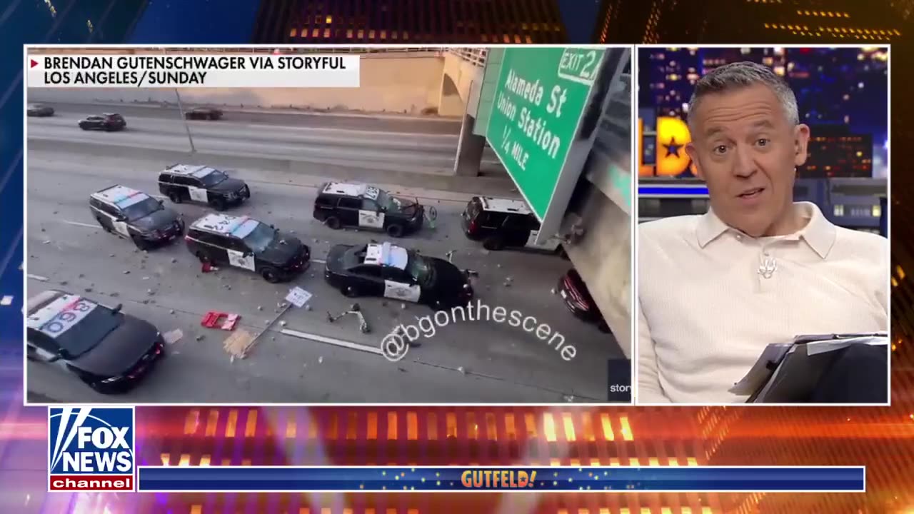 🚨🚨🚨 Gutfeld: Watch the 'mostly peaceful' California dream