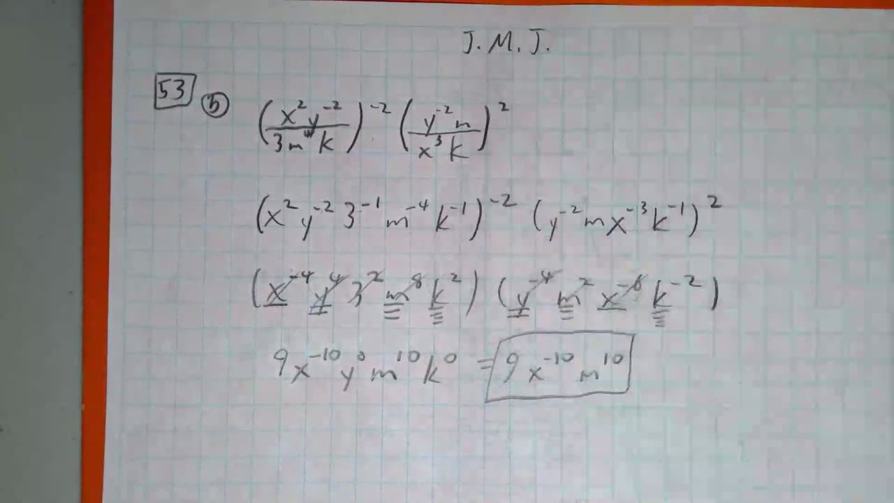 Saxon Algebra 1 Lesson 53 (b)