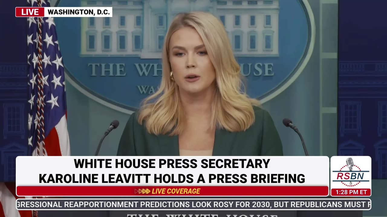 WATCH: Full White House Press Briefing with Press Secretary Karoline Leavitt - 3/26/25