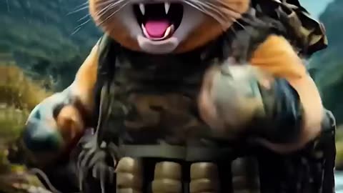 soldier cat