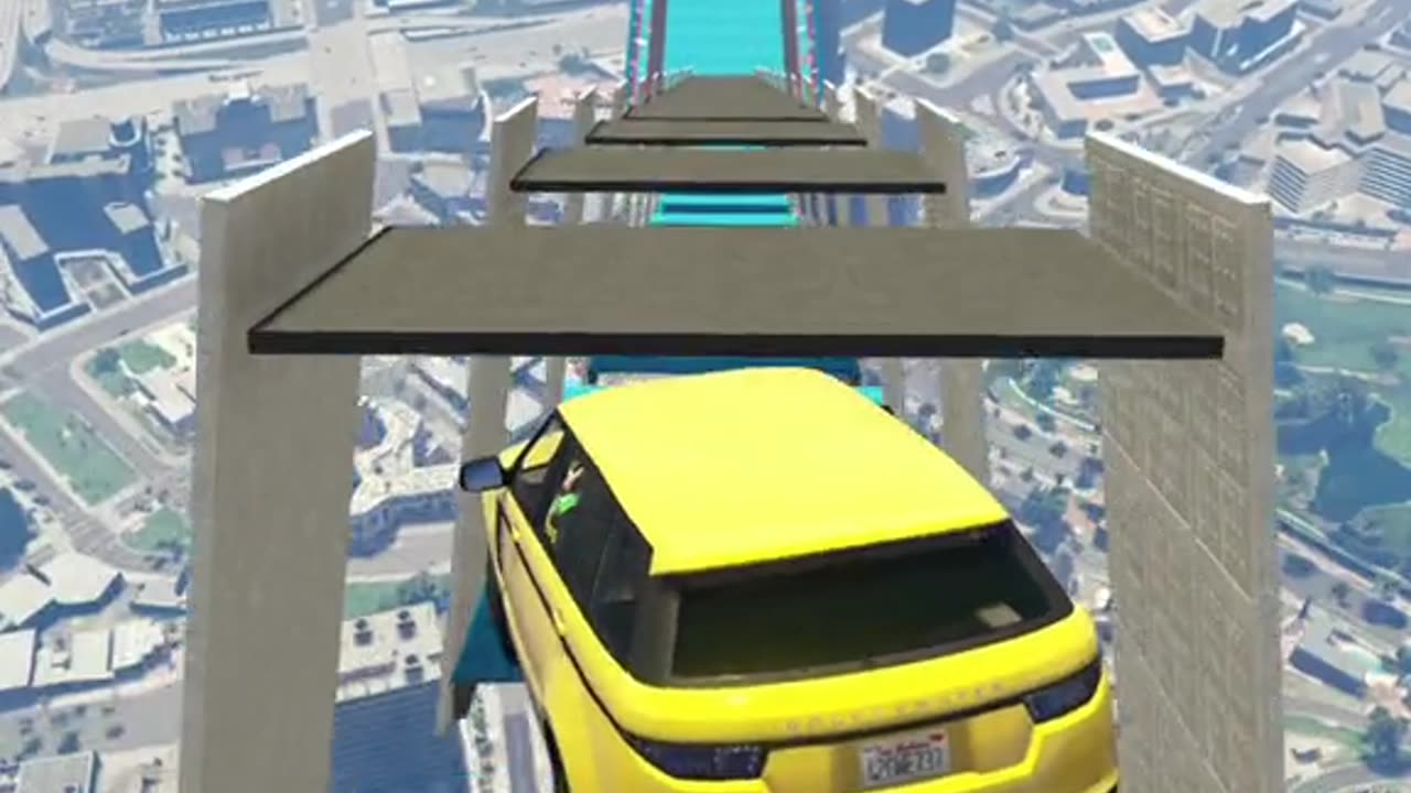 Range Rover Satisfying Jump GTA 2025