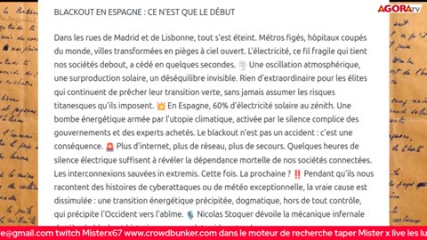 Infoscopie du 2 Mai 2025