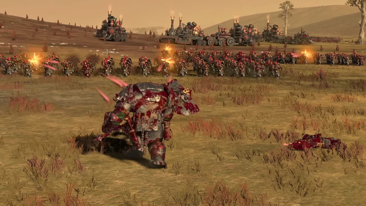 The Battle of Starlit Hollow GREENSKINS vs CHAOS DWARFS - Total War_ Warhammer 3 Cinematic Battle