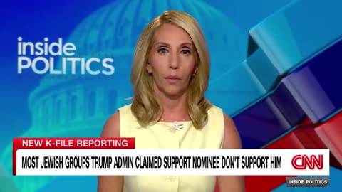 Trump admin. said _many Jewish groups_ support a controversial nominee _ some haven_t heard of him