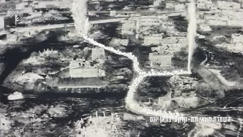 The IDF releases a video showing the demolition of a Hamas tunnel in southern Gaza's Khan Younis