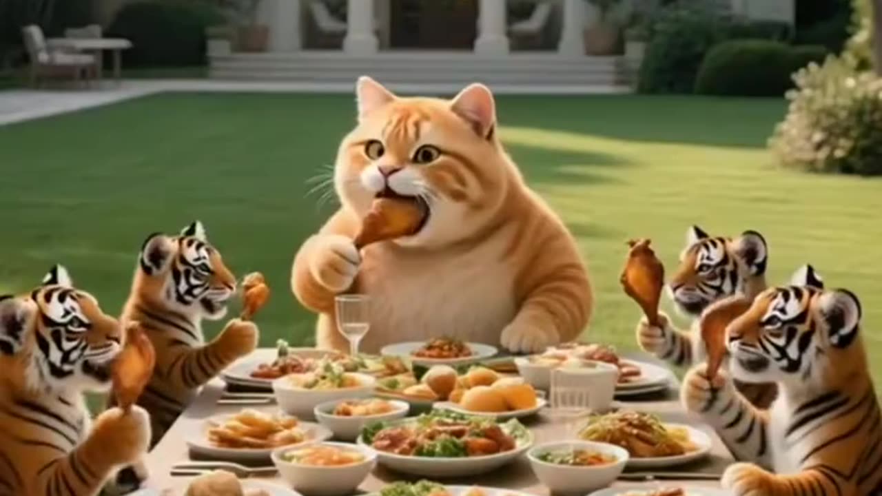 Funny cat 🐈 video